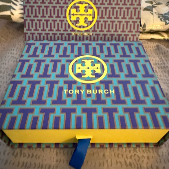 Tory Burch Gold and White Earrings - Picture 6 of 6